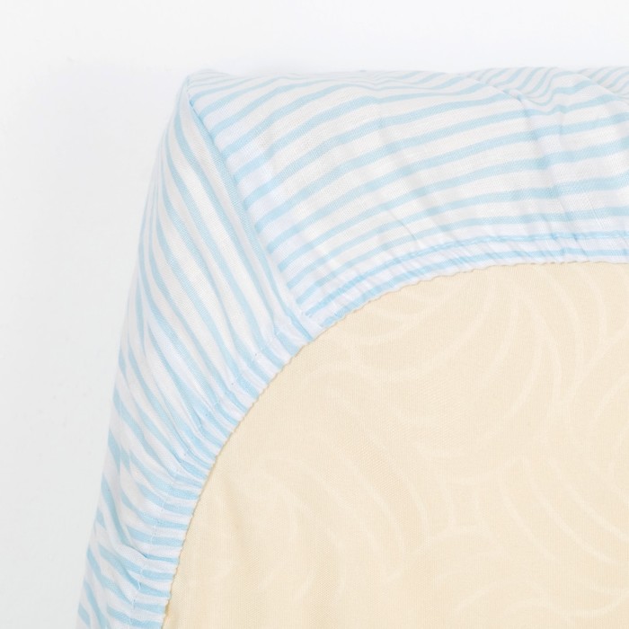 Комплект в кроватку "Сладкий сон" (7 предметов), цвет голубой 7028Гол