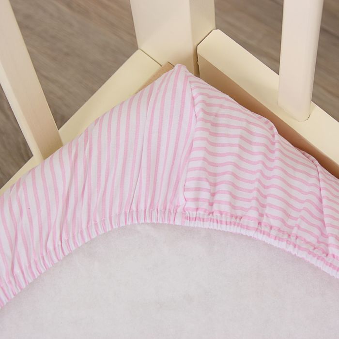 Комплект в кроватку "Сладкий сон" (7 предметов),цвет розовый 7028Роз