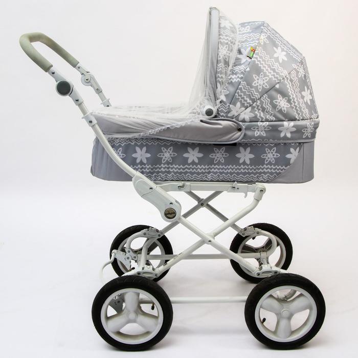 Москитная сетка на коляску, цвет белый 3321