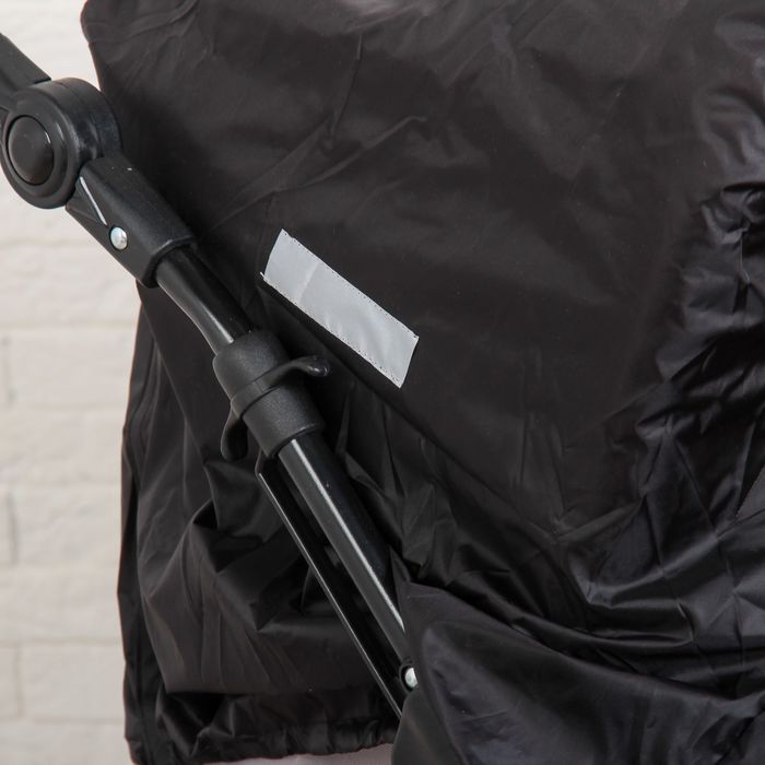 Чехол на коляску, цвет чёрный 1170