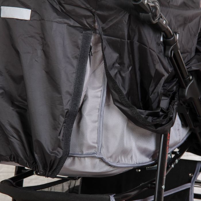 Чехол на коляску, цвет чёрный 1170
