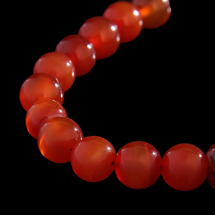 Четки сердолик, 12 мм бусина, 33 шт