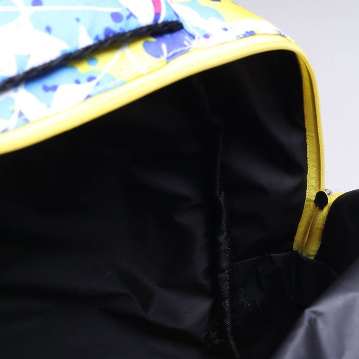 Рюкзак подр Колор 30*18*45 отдел на молнии 3 нар кармана 2 бок кармана усил спинка синий