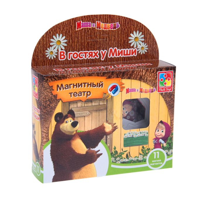 Магнитный театр «Маша и Медведь: В гостях у Миши»