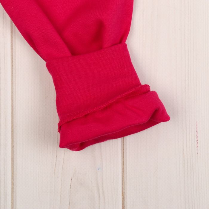 Комплект детский (боди, штанишки, чепчик), рост 80 см, принт зайчики