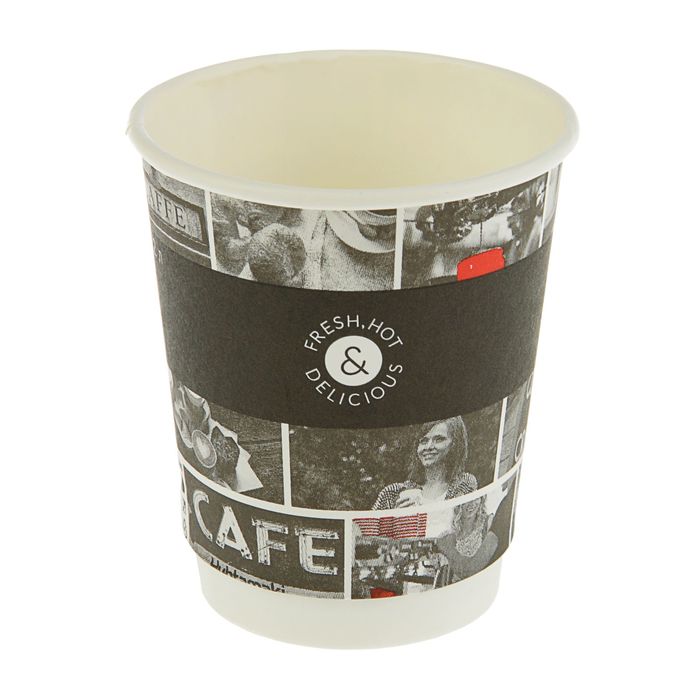 Стакан бумажный "Кафе Нуар, 250 мл