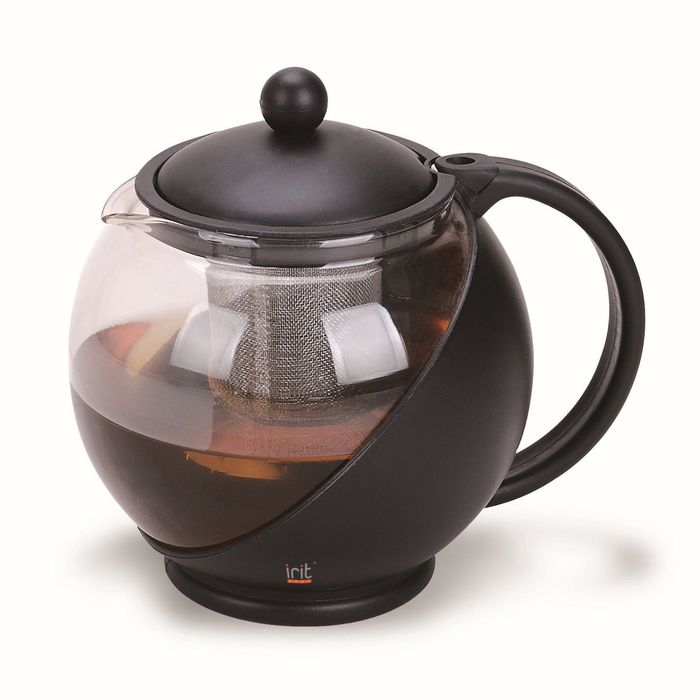 Чайник заварочный Irit, 1,2 л, тёмно-коричневый