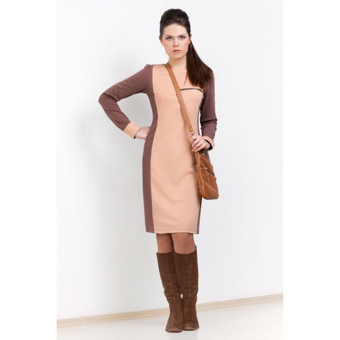 Платье женское, размер 50, цвет розовый П-344/2