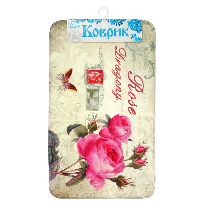 Коврик для ванной "Нежность", цвет МИКС