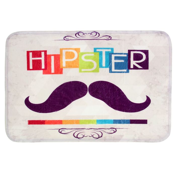 Коврик для ванной "Хипстер"