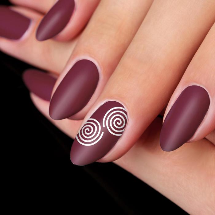 Трафарет для ногтей "Круги", 9шт