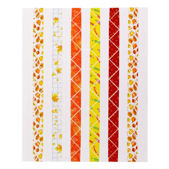 Пластиковые наклейки-уголки для фотографий "Школа - это маленькая жизнь", 11 х 13 см