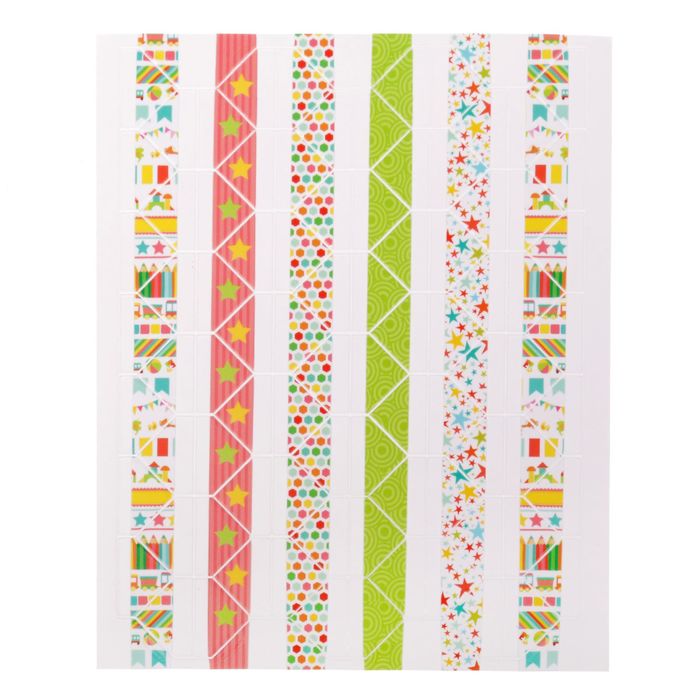 Пластиковые наклейки-уголки для фотографий "Здесь живет детство", 11 х 13 см