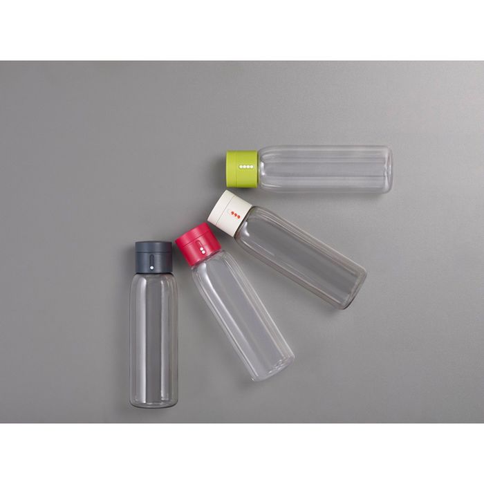 Бутылка для воды Joseph Joseph Dot серая, 600 мл