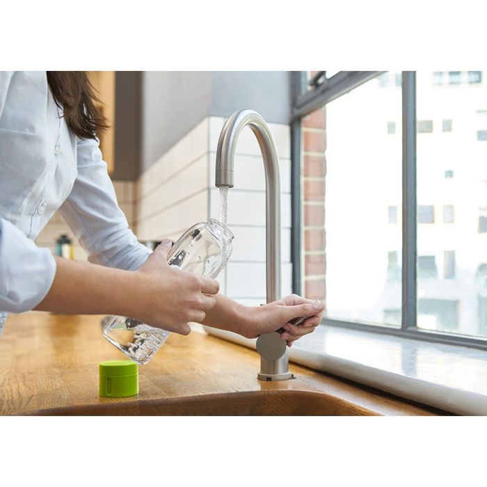 Бутылка для воды Joseph Joseph Dot серая, 600 мл