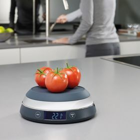 Весы кухонные SwitchScale, электронные, до 5 кг, серебристо-чёрные от Сима-ленд