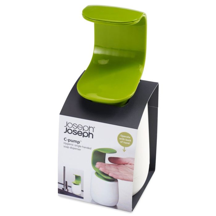 Диспенсер для мыла Joseph Joseph C-Pump, серый