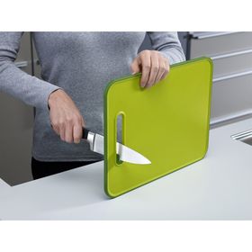 

Доска разделочная с ножеточкой Joseph Joseph Slice Sharpen, большая, зелёная