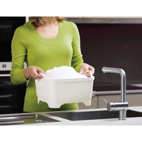 

Контейнер для мытья посуды Joseph Joseph Wash Drain, белый