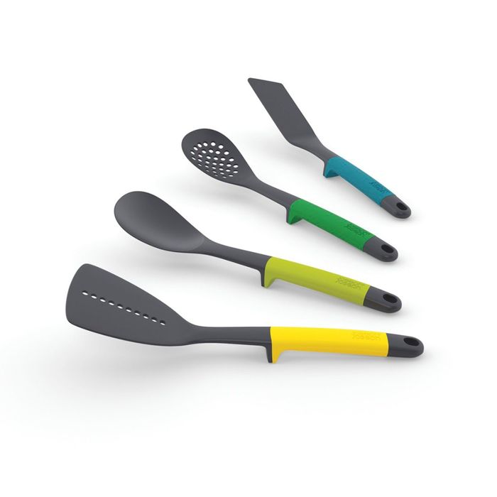 Набор из 4 кухонных инструментов Joseph Joseph Elevate, без подставки, разноцветный