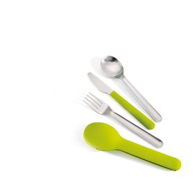 

Набор столовых приборов Joseph Joseph GoEat Cutlery Set, 4 предмета, зелёный