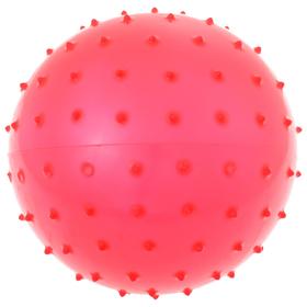 Мячик массажный, матовый пластизоль, d=14 см, 30 г, МИКС от Сима-ленд