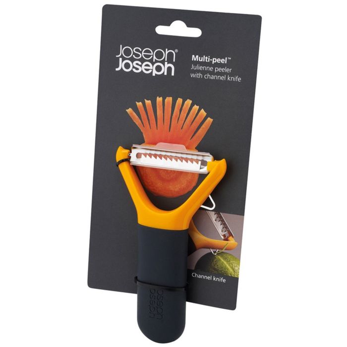 Овощечистка Joseph Joseph Julienne, с горизонтальным зубчатым лезвием