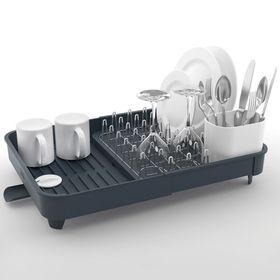 

Сушилка для посуды раздвижная Joseph Joseph Extend серая, раздвижная