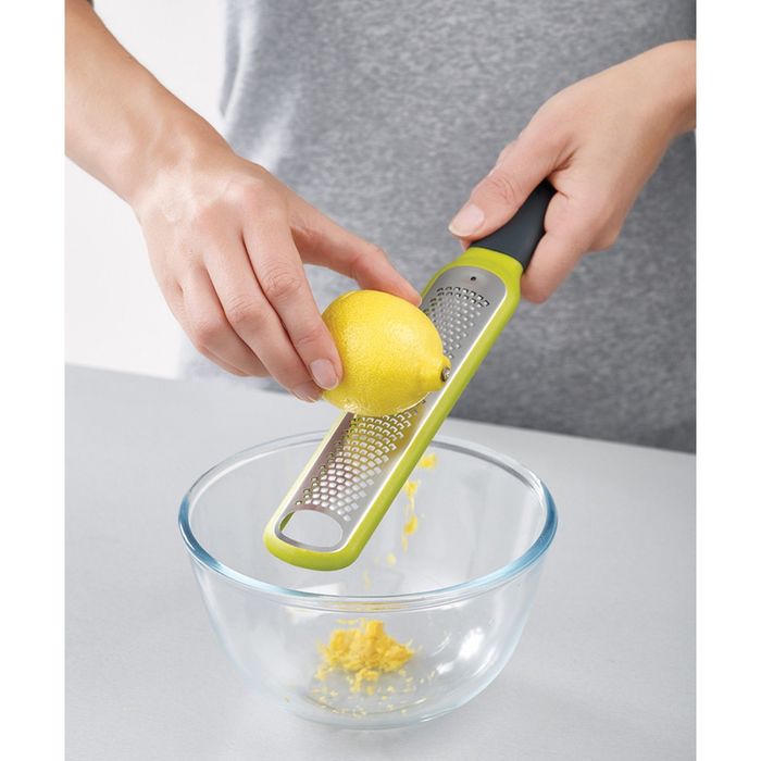 Терка для цедры Joseph Joseph Handi-Zest зелёная, с очистителем лезвия