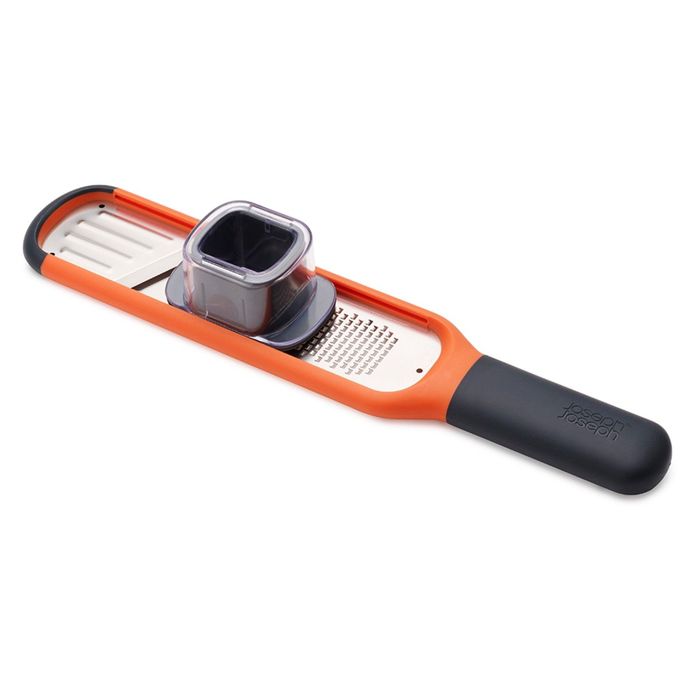 Терка и слайсер 2-в-1 Joseph Joseph Handi-Grate, оранжевая
