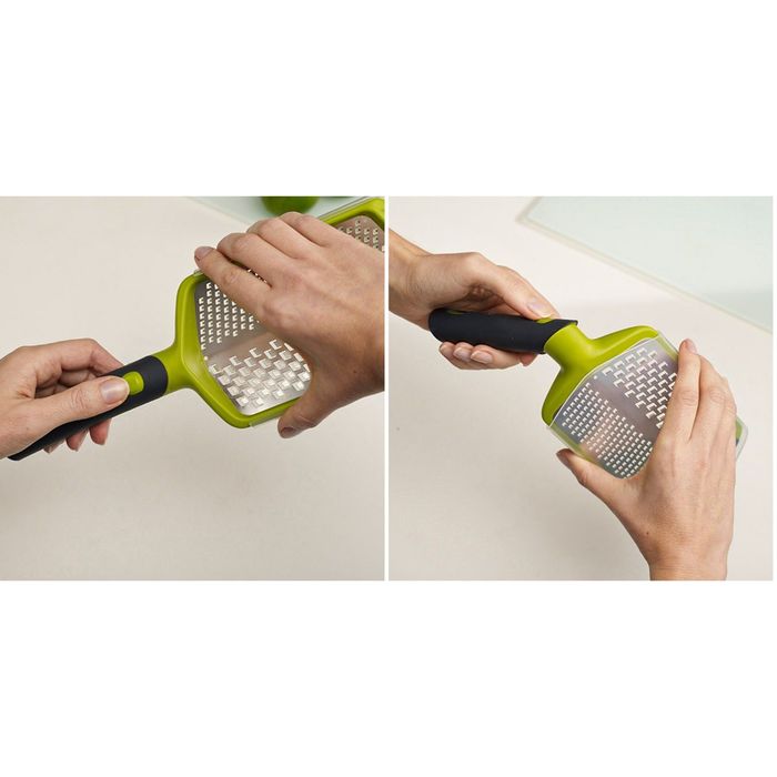 Тёрка Joseph Joseph Twist, зеленая, регулируемая, с двумя лезвиями