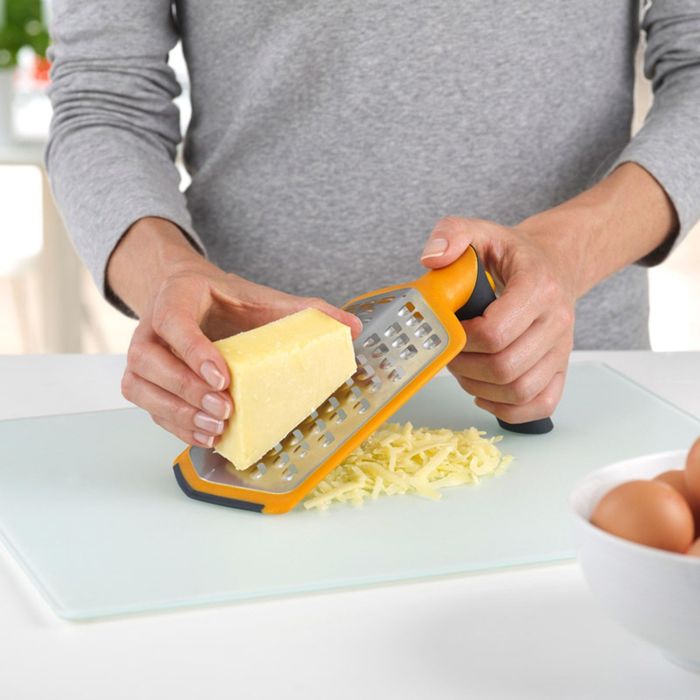 Тёрка Joseph Joseph Twist, оранжевая, регулируемая, с двумя лезвиями