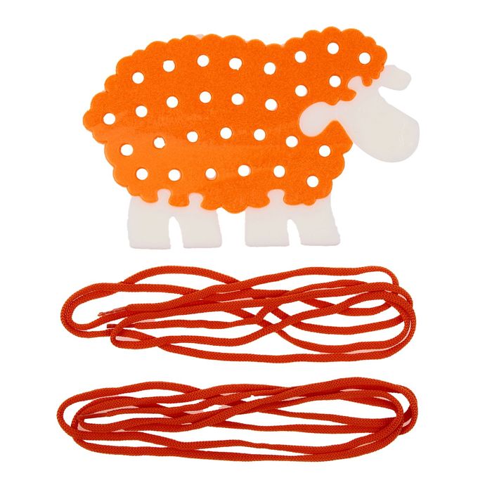 Шнуровка "Овечка", МИКС