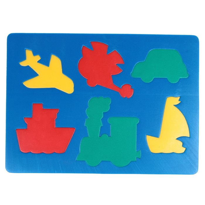 Мозаика мягкая "Транспорт"