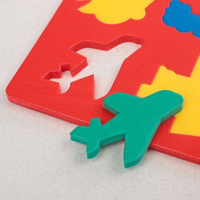 Мозаика мягкая "Транспорт"