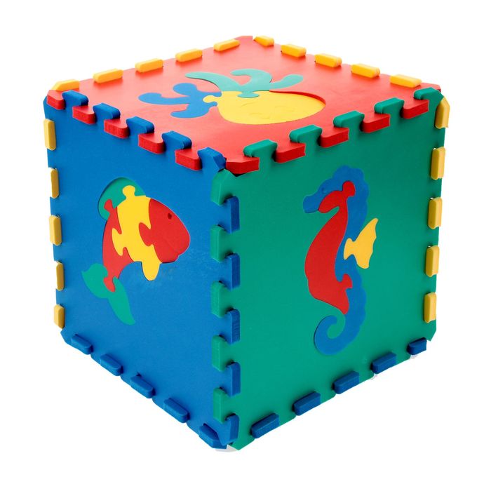 Коврик "Морской", 6 деталей