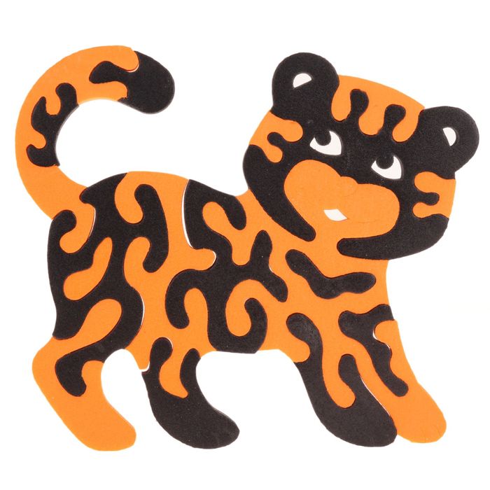 Мозаика мягкая "Тигренок"