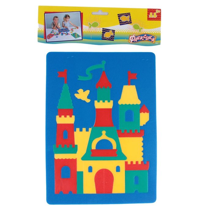 Мозаика мягкая "Замок", МИКС