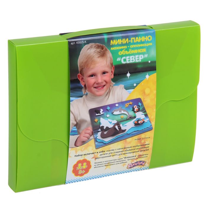 Мозаика-аппликация объемная «Север»