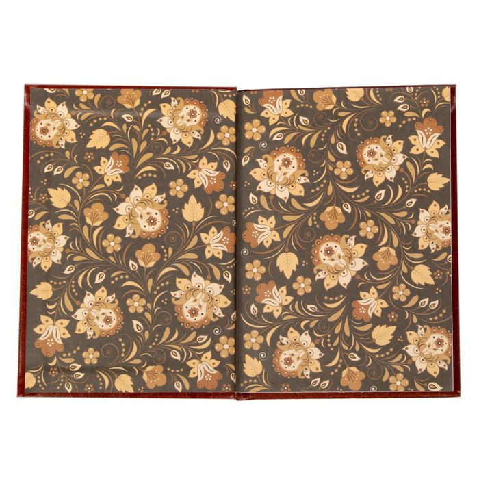 Ежедневник "Россия", экокожа, 80 листов