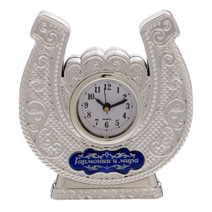Часы настольные подкова "Гармонии и мира"