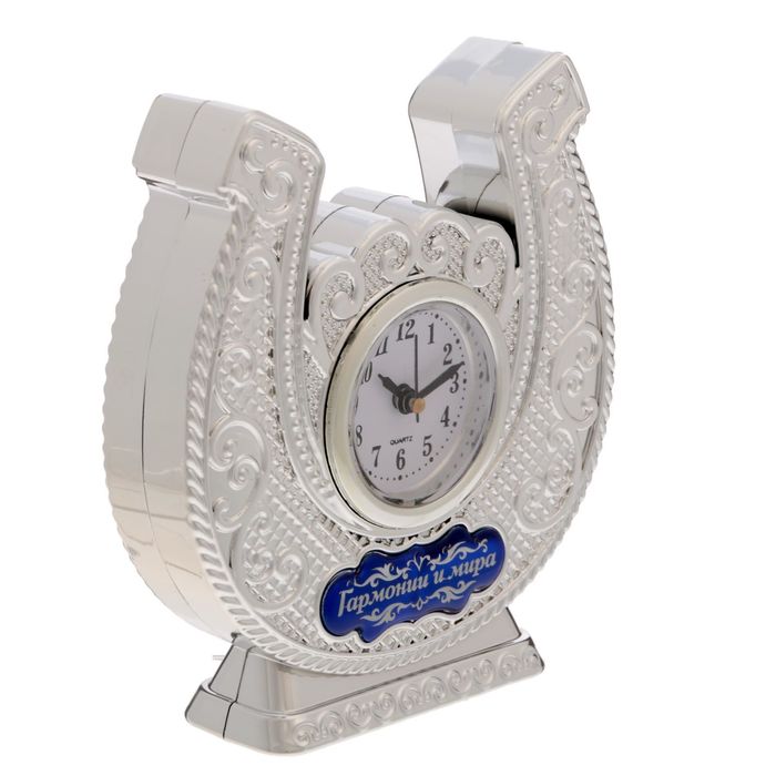 Часы настольные подкова "Гармонии и мира"