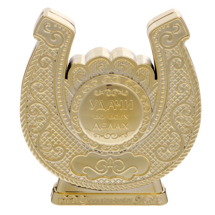 Часы настольные подкова "Успехов"