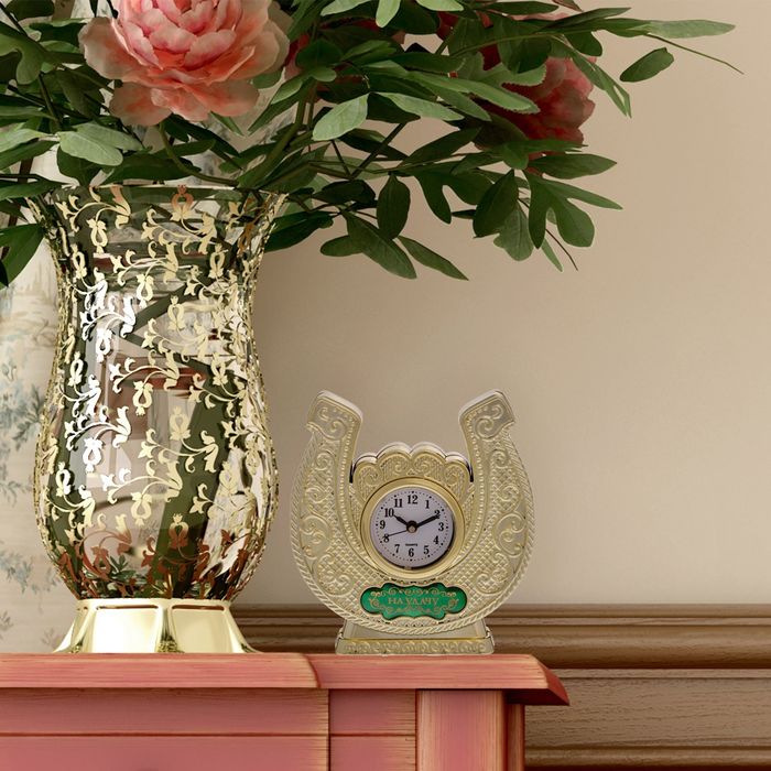 Часы настольные подкова "На удачу"