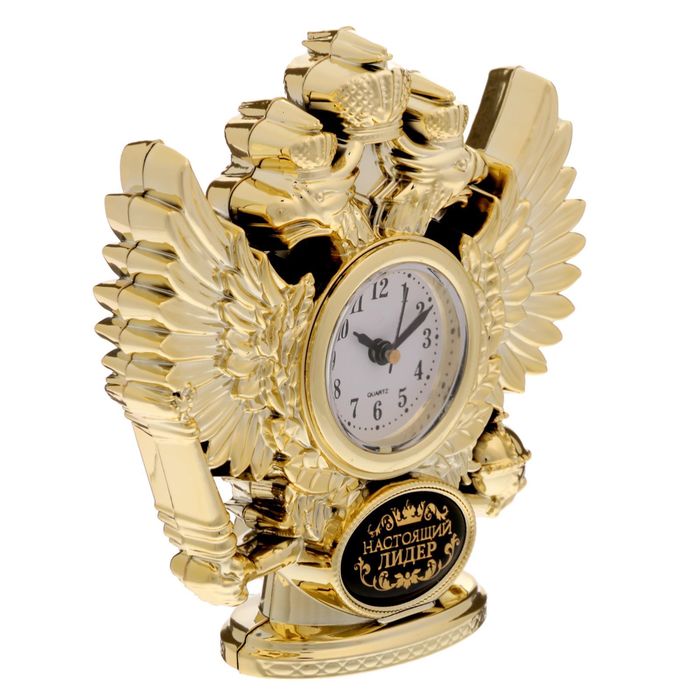 Часы настольные орел "Настоящий лидер"