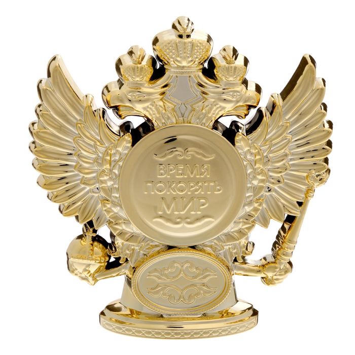 Часы настольные орел "Золотой босс"