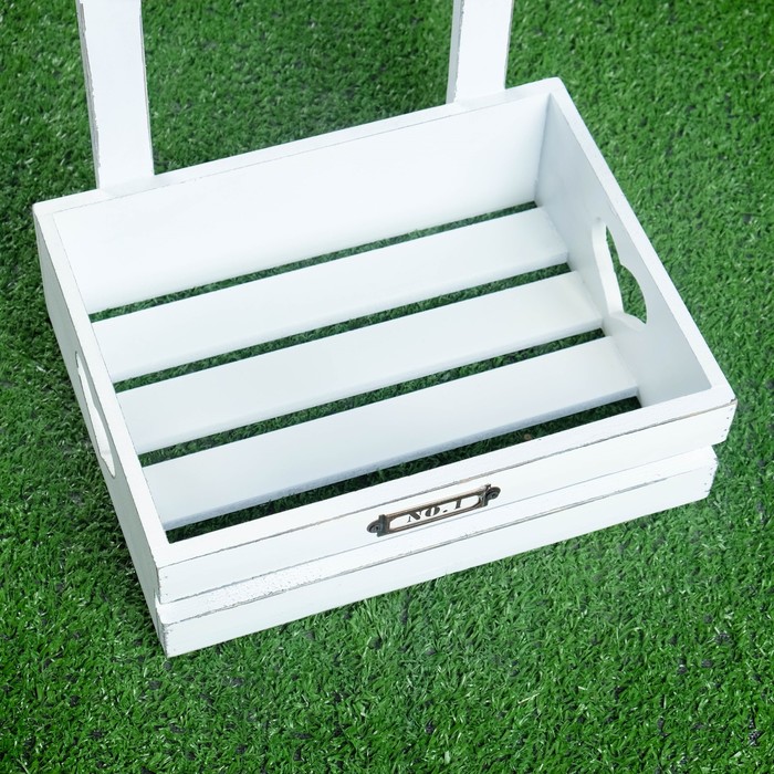 Кашпо деревянное "Ящик" 20*26*33 см