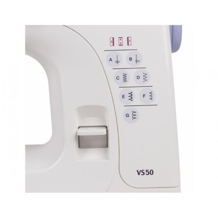 Швейная машина Janome VS 50, 8 операций, потайная, эластичная строчка