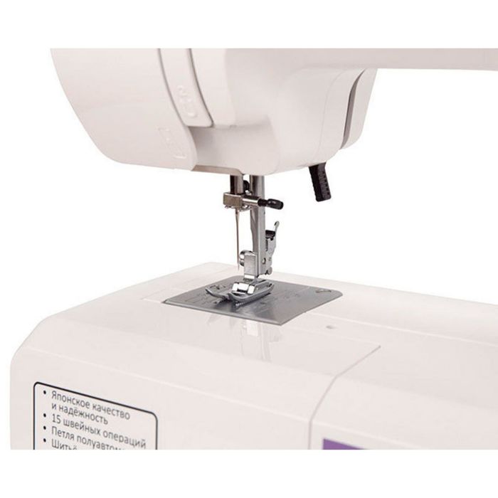 Швейная машина Janome XV-5, 14 операций, обметочная, потайная, эластичная строчка
