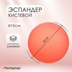 Эспандер ПВХ мячик круглый, d=5 см, цвета МИКС